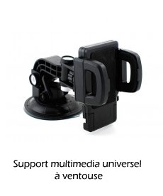 Support multimedia universel à ventouse vendu par MyphoneTEL Carcassonne